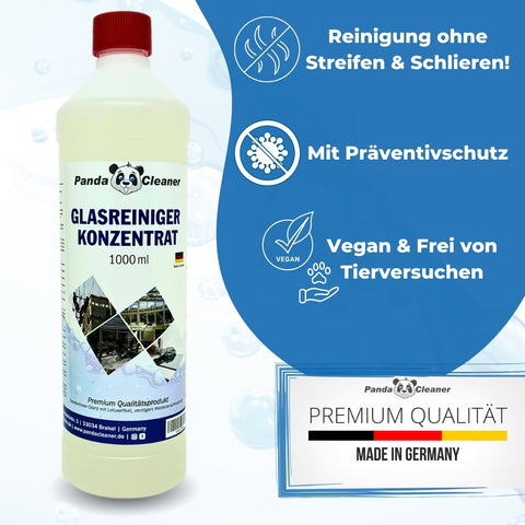 PandaCleaner®  Glasreiniger-Konzentrat 1000ml