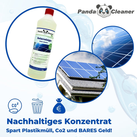 PandaCleaner Bio PV- & Solarreiniger - Materialermüdung vorbeugen!