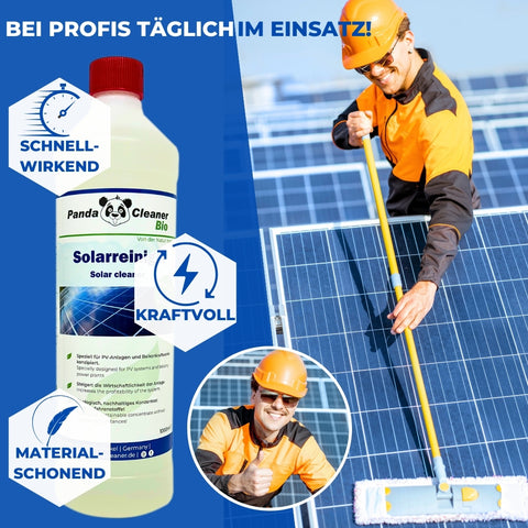 PandaCleaner Bio PV- & Solarreiniger - Materialermüdung vorbeugen!